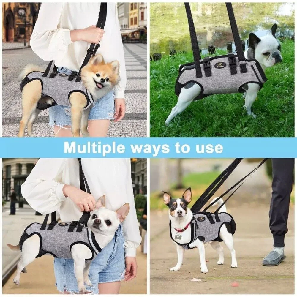 Own Pets harness gray‎ and black for large dogs